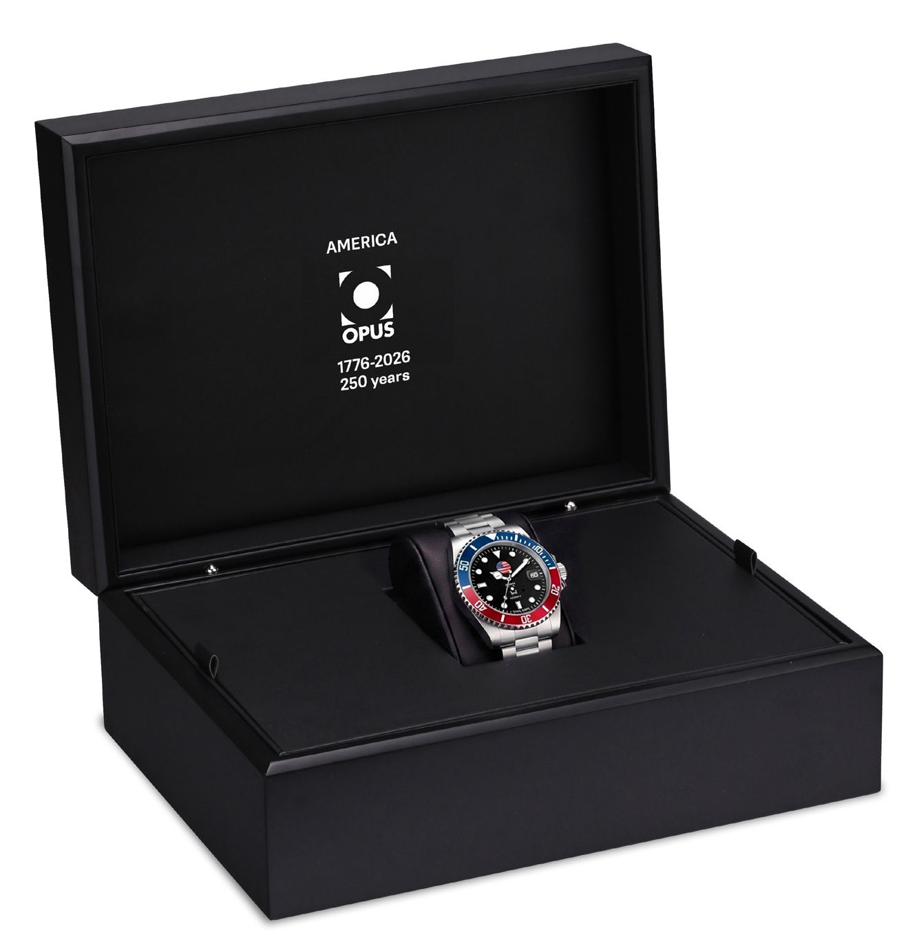 America Opus Sport Timepiece presentation box