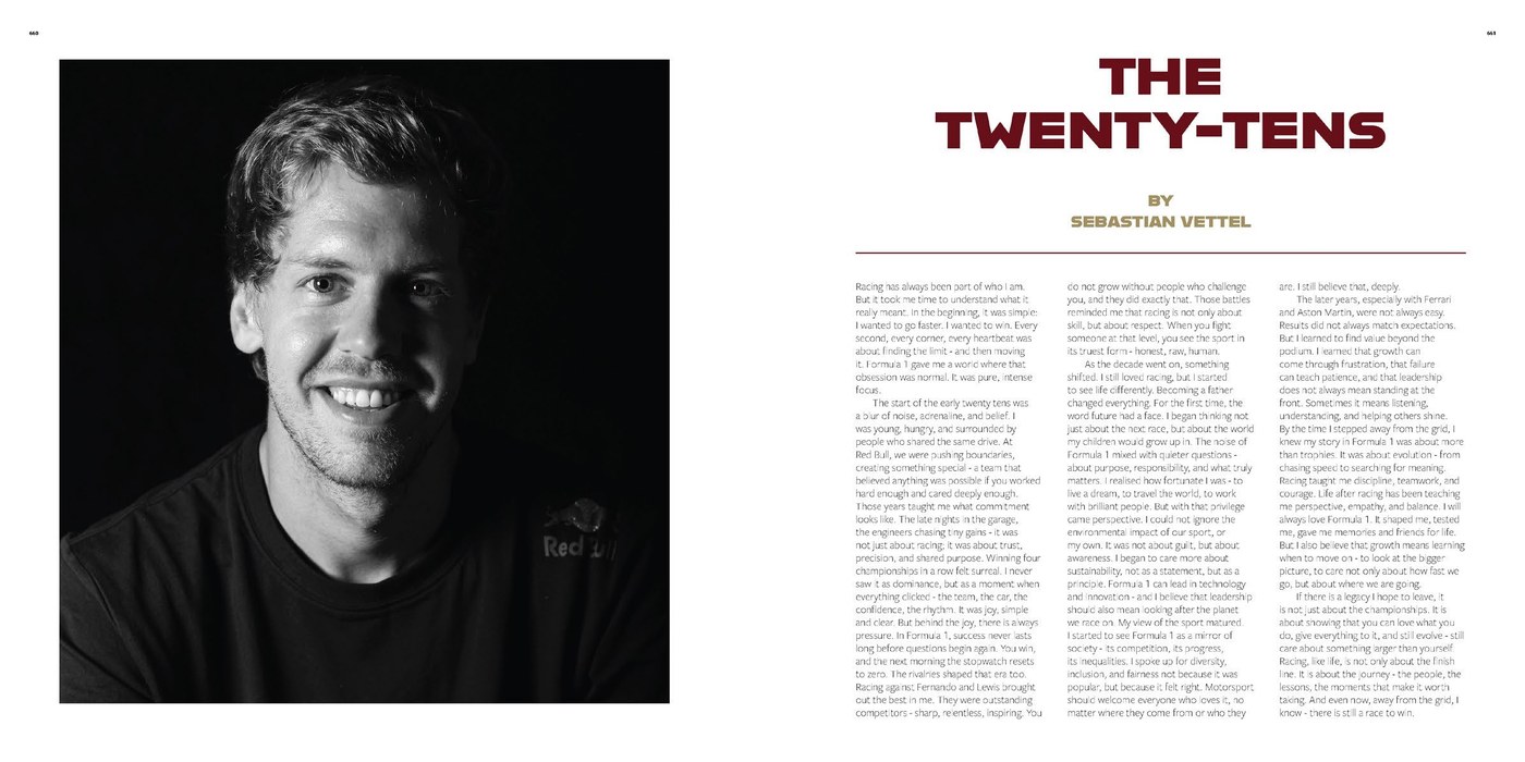 Portrait of a Formula 1 world champion contributor