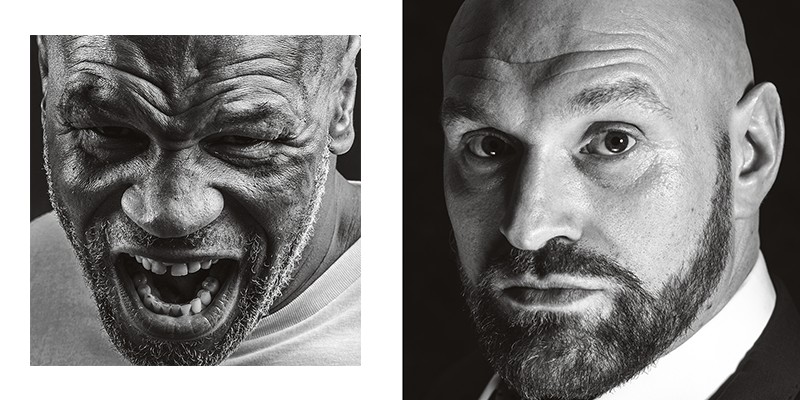 Original champion portraits, captured for The Official WBC Greatest Fights Opus