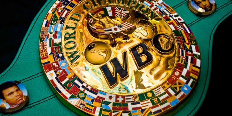 The WBC World Championship belt